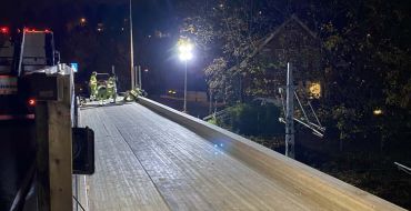 Bygging av ny gang- og sykkelbru