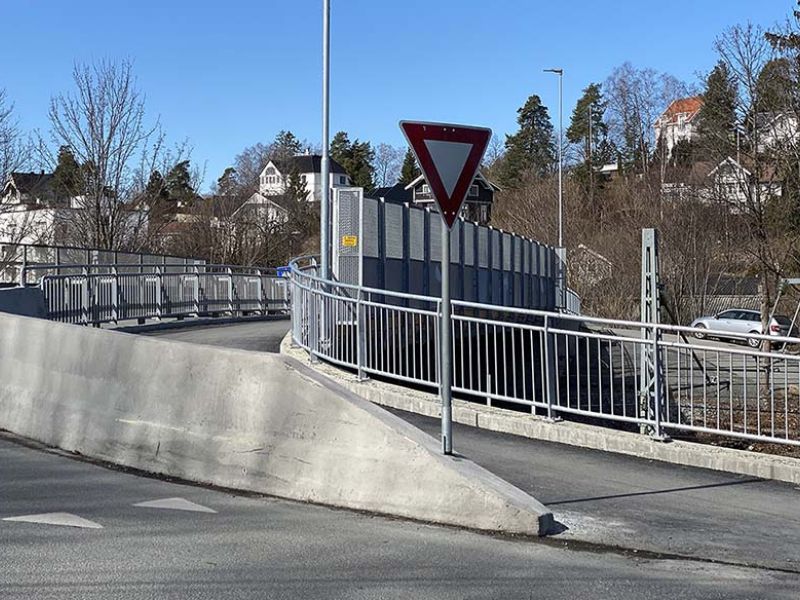 Bygging av ny gang- og sykkelbru