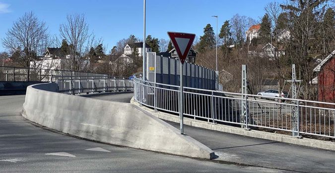 Bygging av ny gang- og sykkelbru